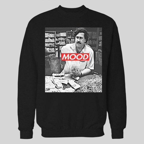 OLDSKOOL PABLO ESCOBAR "MOOD" WINTER HOODIE /SWEATSHIRT