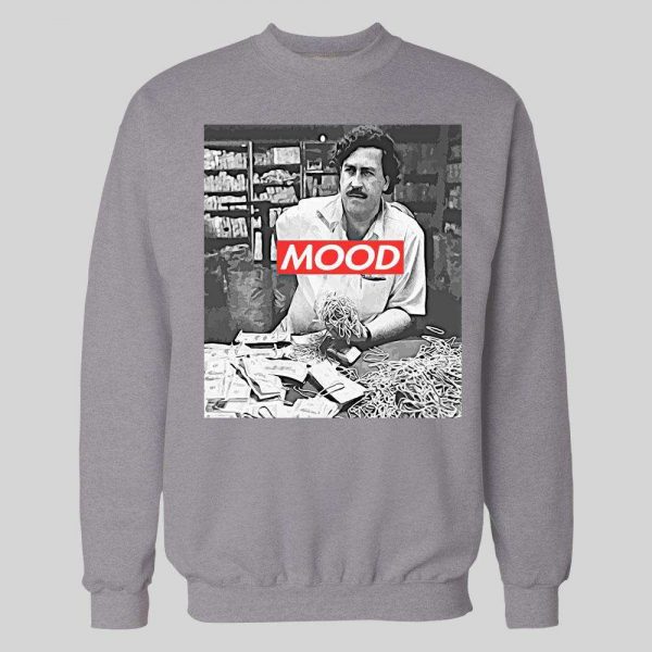 OLDSKOOL PABLO ESCOBAR "MOOD" WINTER HOODIE /SWEATSHIRT