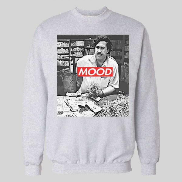 OLDSKOOL PABLO ESCOBAR "MOOD" WINTER HOODIE /SWEATSHIRT