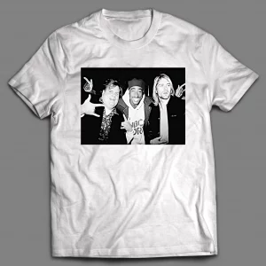 FARLEY, MAKAVELI, AND COBAIN PARTY SHIRT