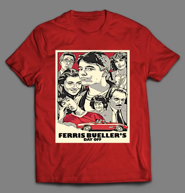 1980'S MOVIE POSTER SAVE FERRIS SHIRT