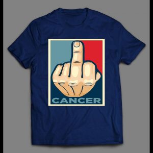 F*CK CANCER MIDDLE FINGER POP ART SHIRT