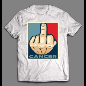 F*CK CANCER MIDDLE FINGER POP ART SHIRT