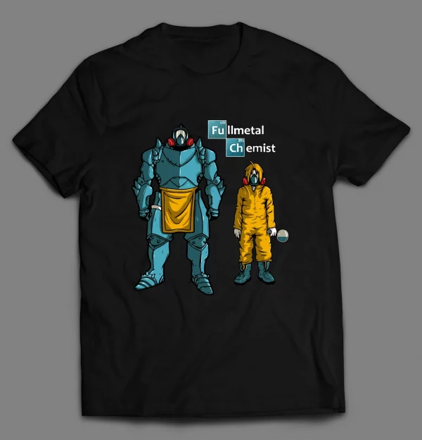 FULLMETAL CHEMIST CARTOON PARODY SHIRT