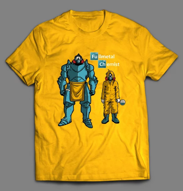 FULLMETAL CHEMIST CARTOON PARODY SHIRT FULLMETAL CHEMIST CARTOON PARODY SHIRT