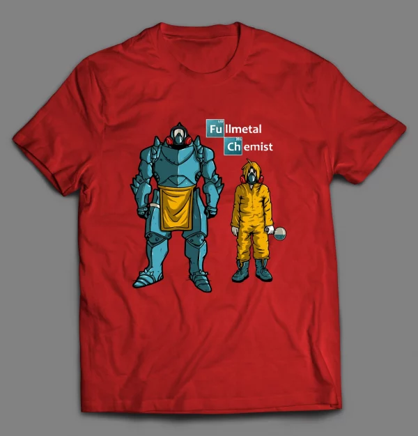 FULLMETAL CHEMIST CARTOON PARODY SHIRT