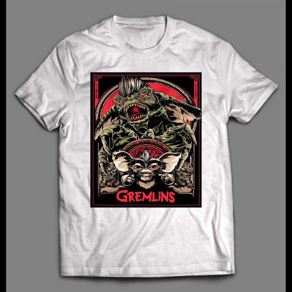 1980'S THE GREMLINS MOVIE POSTER ART SHIRT