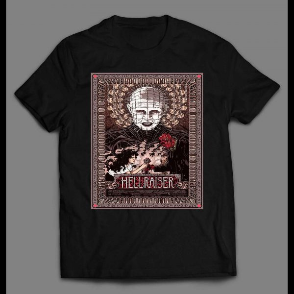 HELLRAISER PIN FACE CUSTOM MOVIE POSTER ART SHIRT