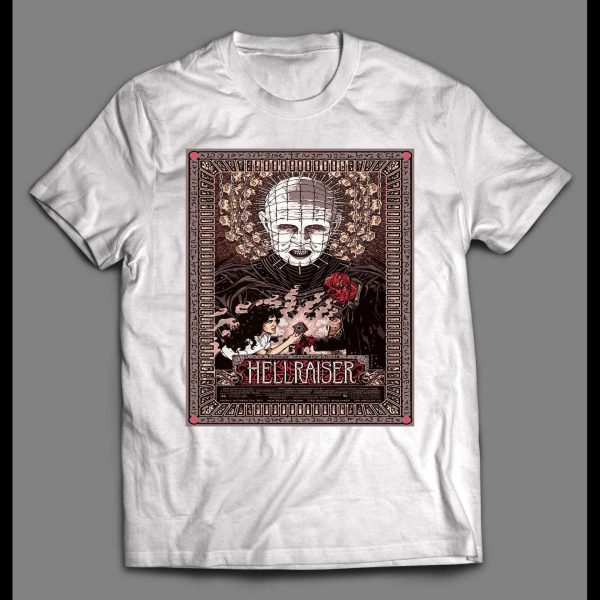 HELLRAISER PIN FACE CUSTOM MOVIE POSTER ART SHIRT