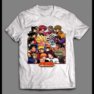 HEROES X VILLAINS JAPANESE ANIME RUMBLE HIGH QUALITY SHIRT