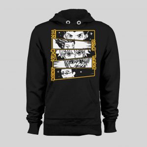 JAPANESE ANIME HUNTERS EYES ART HOODIE / SWEATSHIRT