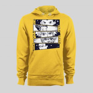 JAPANESE ANIME HUNTERS EYES ART HOODIE / SWEATSHIRT