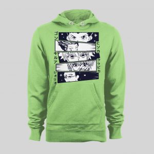 JAPANESE ANIME HUNTERS EYES ART HOODIE / SWEATSHIRT