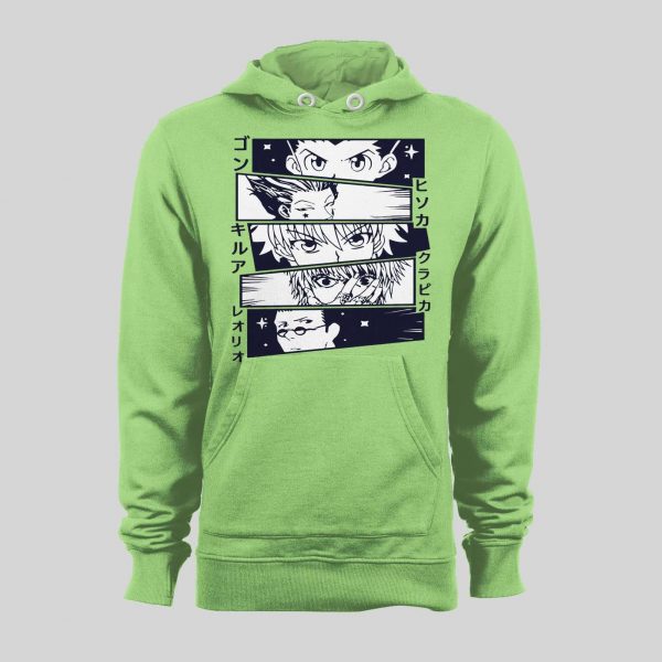 JAPANESE ANIME HUNTERS EYES ART HOODIE / SWEATSHIRT
