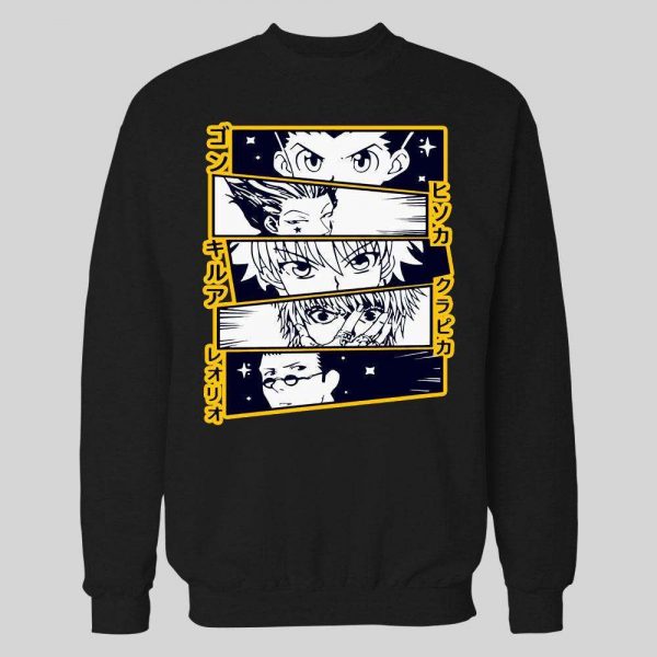 JAPANESE ANIME HUNTERS EYES ART HOODIE / SWEATSHIRT