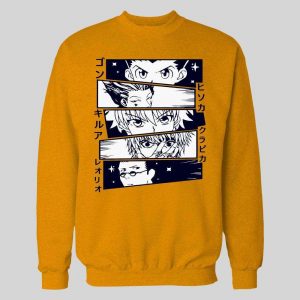 JAPANESE ANIME HUNTERS EYES ART HOODIE / SWEATSHIRT