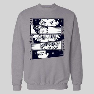 JAPANESE ANIME HUNTERS EYES ART HOODIE / SWEATSHIRT