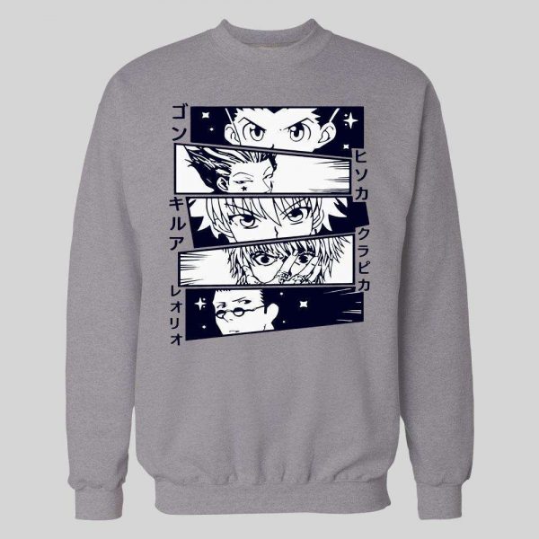 JAPANESE ANIME HUNTERS EYES ART HOODIE / SWEATSHIRT