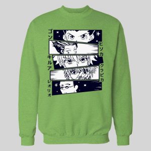 JAPANESE ANIME HUNTERS EYES ART HOODIE / SWEATSHIRT