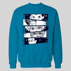 JAPANESE ANIME HUNTERS EYES ART HOODIE / SWEATSHIRT