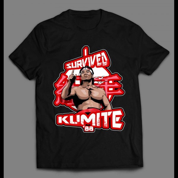 I SURVIVED THE KUMITE 88 CHONG LI HIGH QUALITY SHIRT