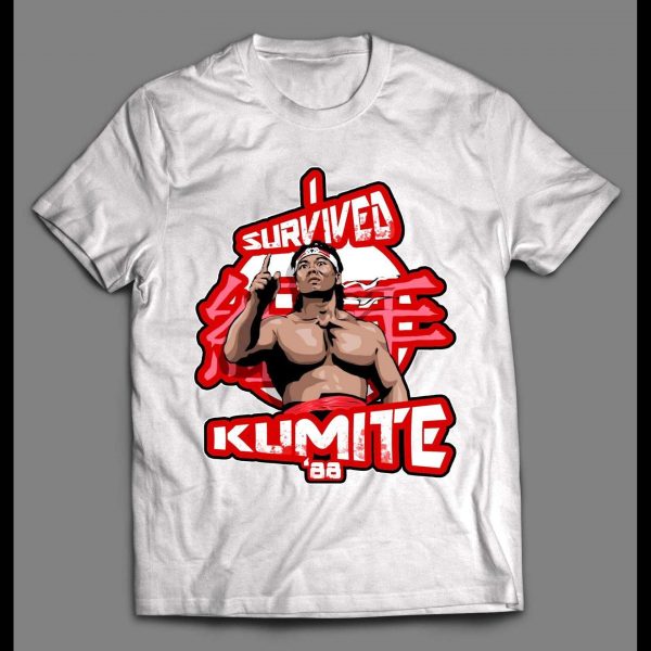 I SURVIVED THE KUMITE 88 CHONG LI HIGH QUALITY SHIRT