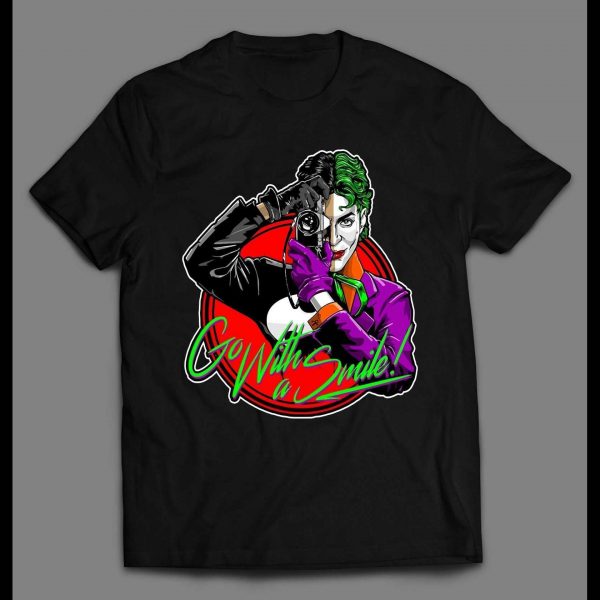 JOKER X PRINCE GO WITH A SMILE HIGH QUALITY SHIRT