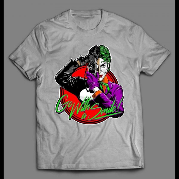 JOKER X PRINCE GO WITH A SMILE HIGH QUALITY SHIRT