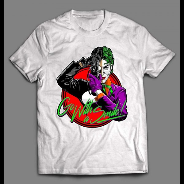 JOKER X PRINCE GO WITH A SMILE HIGH QUALITY SHIRT