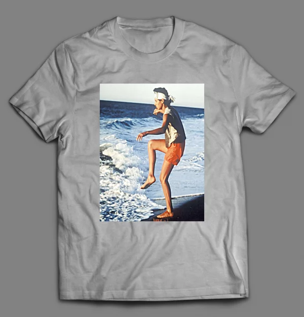 DANIEL SON BEACH KARATE TRAINING SHIRT
