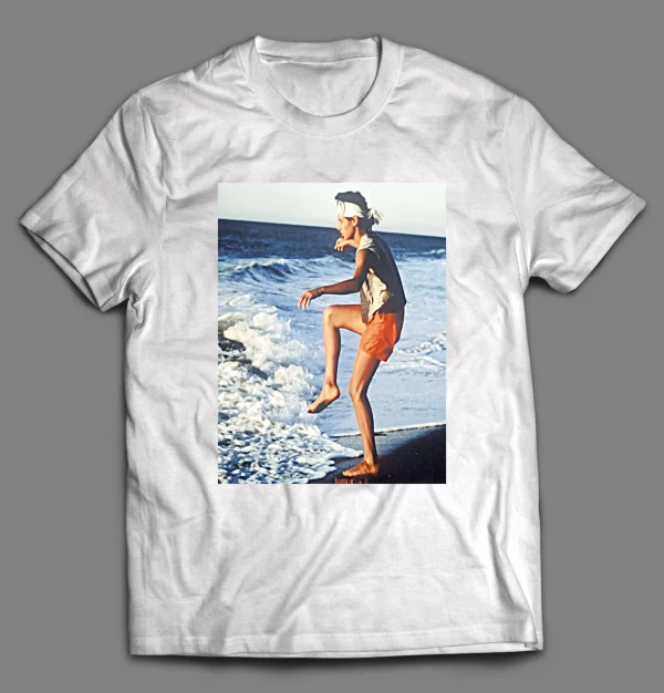 DANIEL SON BEACH KARATE TRAINING SHIRT