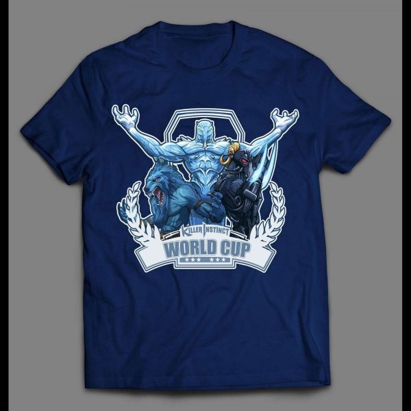 VIDEO GAME KILLER INSTINCT WORLD CUP CUSTOM ART HIGH QUALITY SHIRT