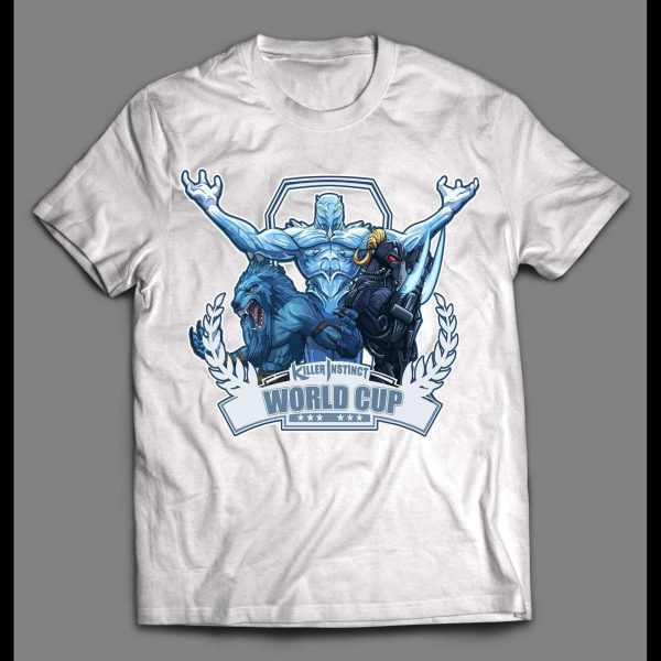 VIDEO GAME KILLER INSTINCT WORLD CUP CUSTOM ART HIGH QUALITY SHIRT