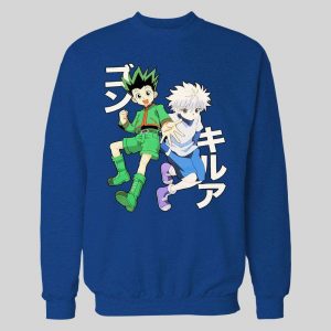 KILLUA & GON HUNTERS ANIME HOODIE / SWEATSHIRT
