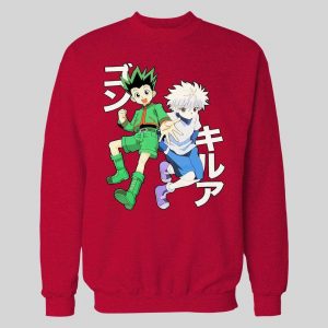 KILLUA & GON HUNTERS ANIME HOODIE / SWEATSHIRT