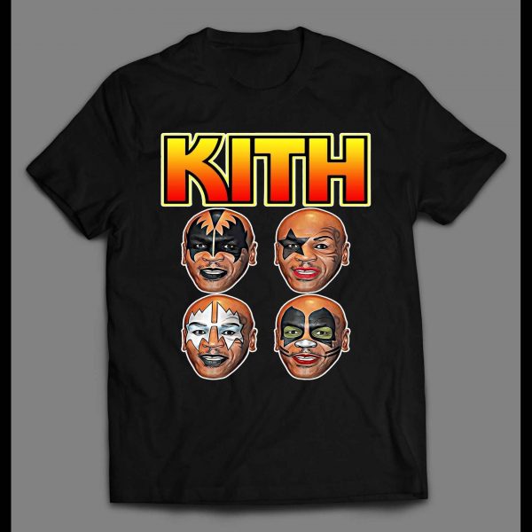 KITH ROCKBAND X BOXER MASHUP SHIRT