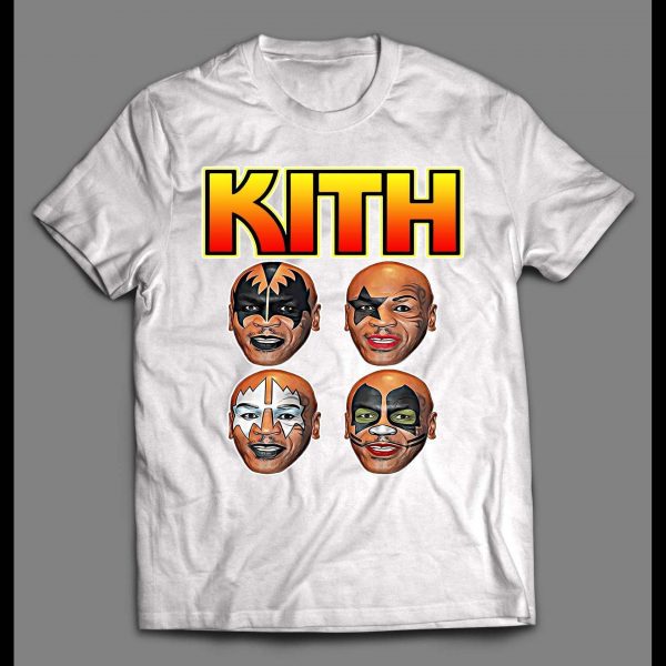 KITH ROCKBAND X BOXER MASHUP SHIRT
