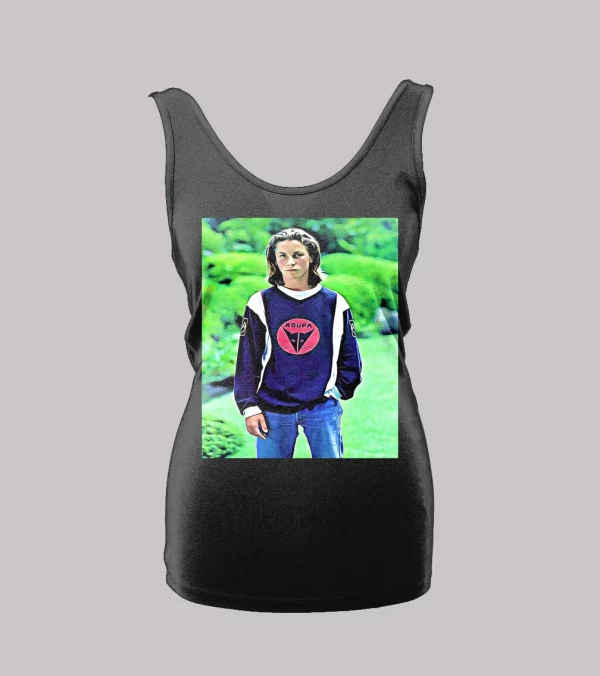 YOUNG CHRISTIAN BALE LADIES TANK TOP