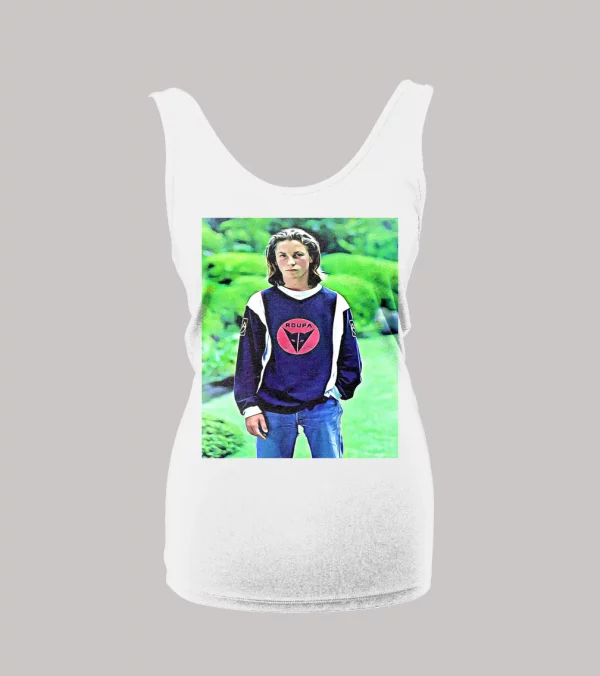 YOUNG CHRISTIAN BALE LADIES TANK TOP