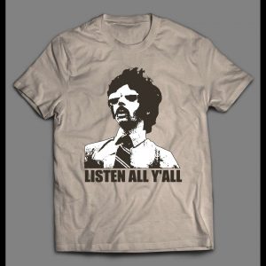 1980'S BROOKLYN RAP GROUP LISTEN ALL Y'ALL SHIRT