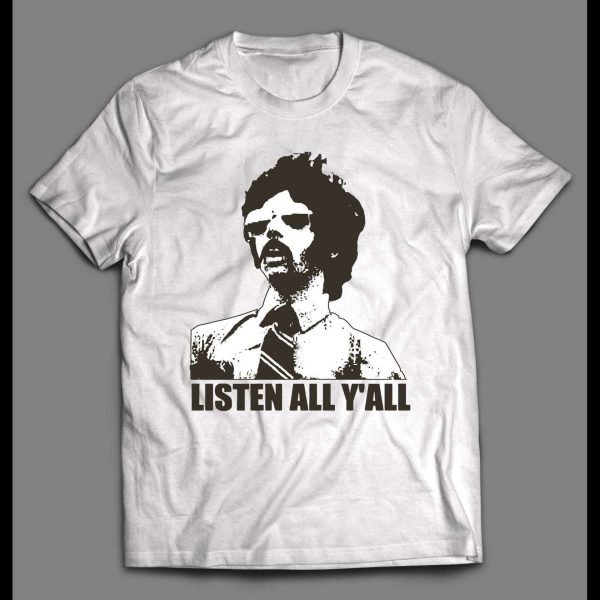 1980'S BROOKLYN RAP GROUP LISTEN ALL Y'ALL SHIRT