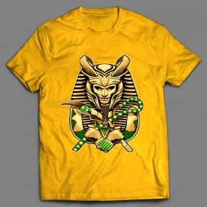 LOKI-TUT MASHUP COMIC BOOK BAD GUY SHIRT