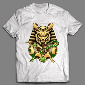 LOKI-TUT MASHUP COMIC BOOK BAD GUY SHIRT