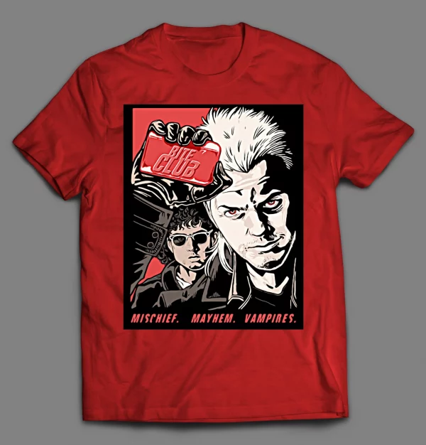 VAMPIRE BITE CLUB MOVIE MASHUP HALLOWEEN SHIRT