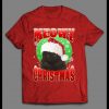 MEOWY CHRISTMAS CAT LOVERS HIGH QUALITY HOLIDAY SHIRT