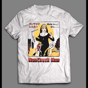 CLASSIC STYLE NUNCHUCK NUN MOVIE SHIRT