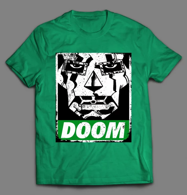 OBEY DR DOOM COMIC BOOK BAD GUY SHIRT