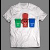 HEAVY METAL RECYCLE BIN X PLASTIC AND PAPER HIGH QUALITY SHIRT