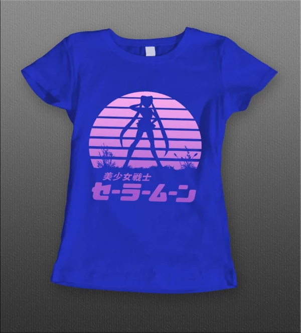JAPANESE ANIME SAILOR MOON LADIES SHIRT