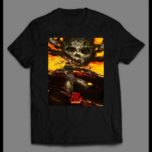 CLASSIC NINJA VIDEO ARCADE GAME ART SHIRT